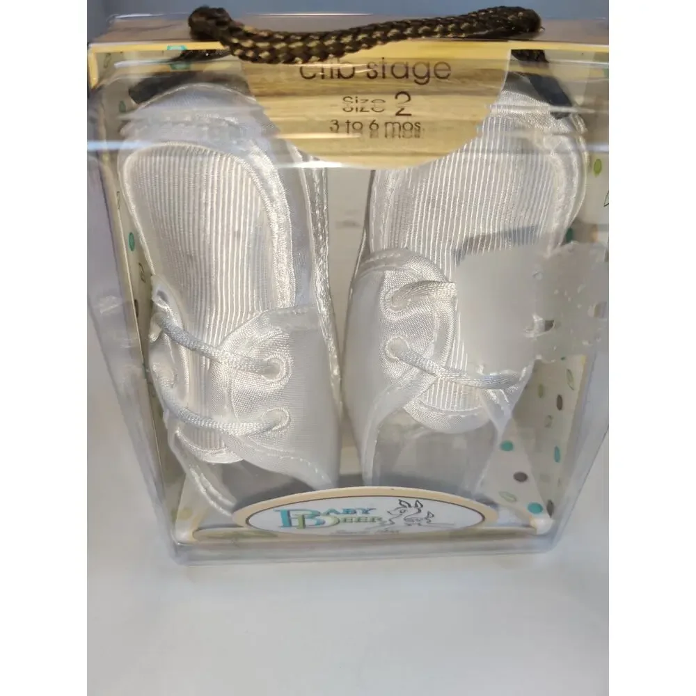 Baby Deer Crib Stage Baby Shoes Size 2 - 3-6 Months NWT